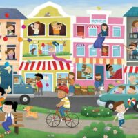 Detectives' Puzzle: Busy town (50 bita) - Image 2