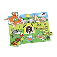 Pets peg puzzle