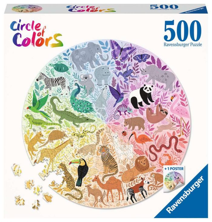 ravensburger circle of colors animals 500 17172 01