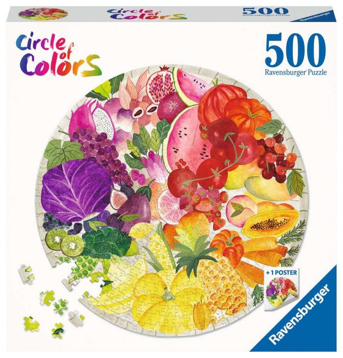 ravensburger circle of colors fruits and vegetables 500 17169 01