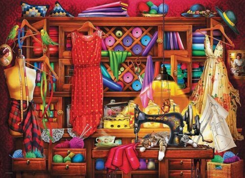 Sewing room (1000 bitar) - Image 2