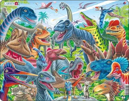 Selfie - Cheerful dinosaurs (43 bita)