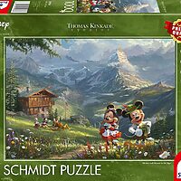 Mickey & Minnie in the Alps (1000 bita)