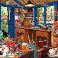 Secret puzzle: Father's workshop (1000 bita) - Image 2
