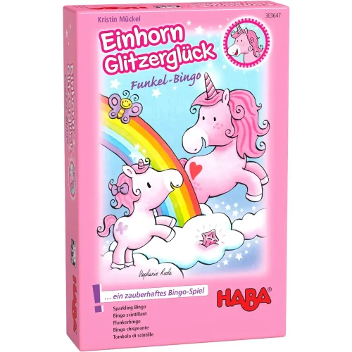 unicorn glitterluck sparkling bingo 01