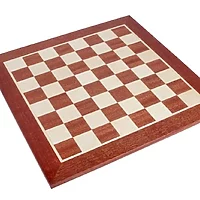 Taflborð: Mahóní (50 cm) án stafa