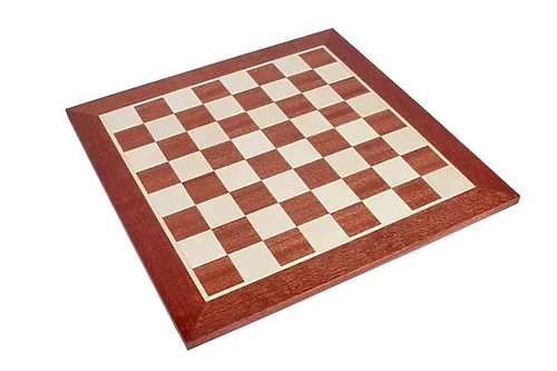 Taflborð: Mahóní (50 cm) án stafa