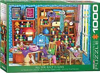 All you Knit is Love (1000 bitar)