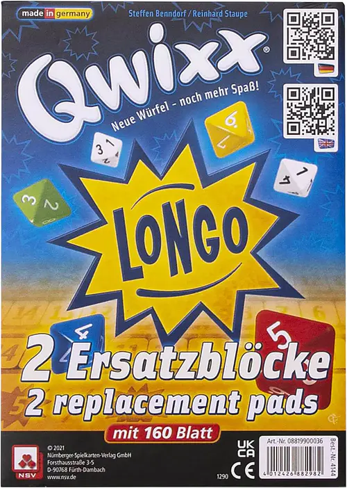 Qwixx Longo blokkir