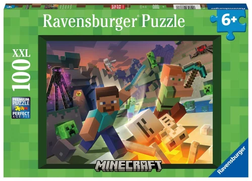 ravensburger minecraft 100xxl 133338 01