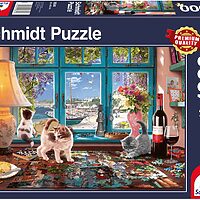 Puzzle desk (1000 bita)