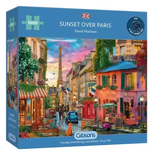 gibsons sunset over paris david maclean 1000 G6329 01