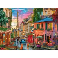 Sunset over Paris (1000 bita) - Image 2