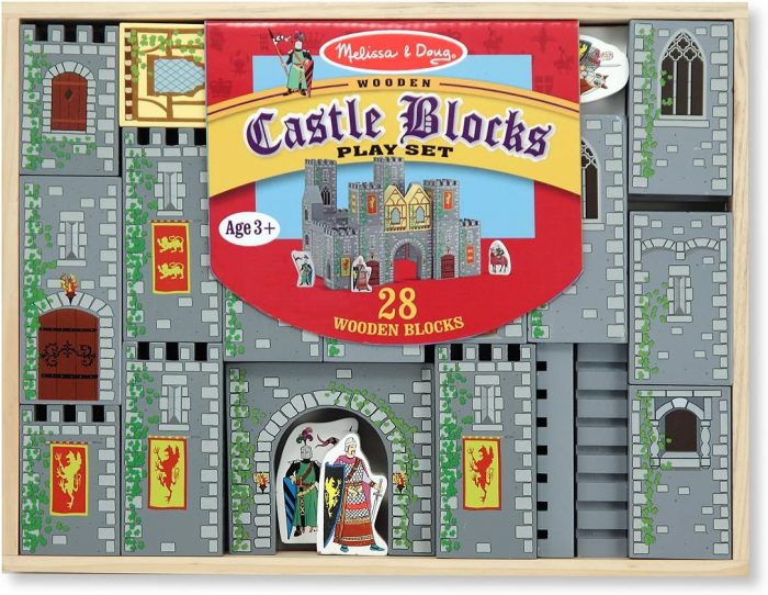melissa and doug castle blocks play set 28 01