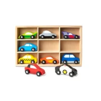 Wooden cars set - Image 2