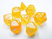 Teningasett: Borealis Canary/white