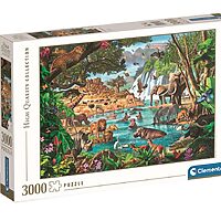 African waterhole (3000 bitar)