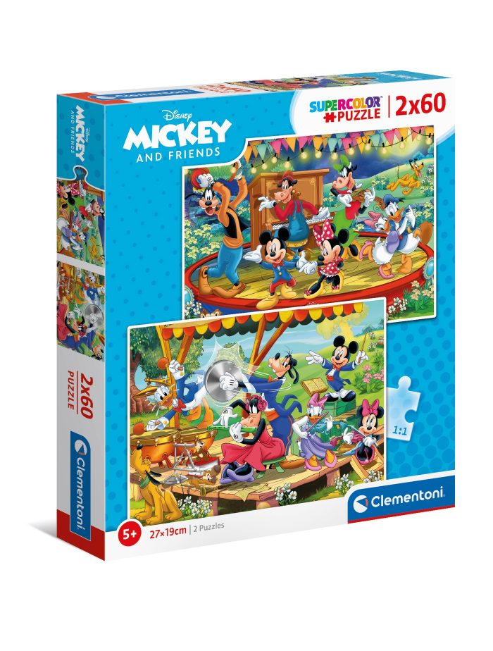 clementoni disney mickey and friends 2x60 21620 01 scaled