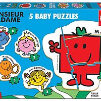Monsieur Madame: 5 baby puzzles