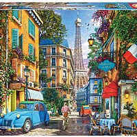 The old streets of Paris (4000 bita)