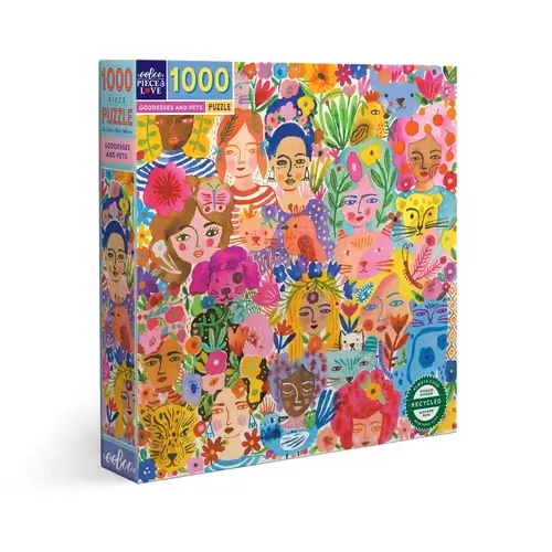 Goddesses and pets (1000 bita)