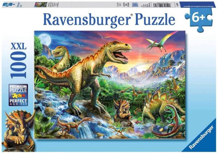 ravensburger time of the dinosaurs 100 xxl 106653 01