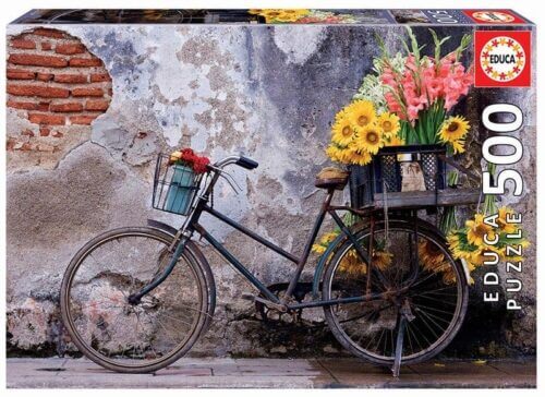 Bicycle with flowers (500 bita)