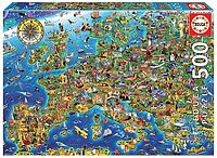 Crazy European map (500 bita)