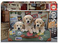 Puppies in the luggage (500 bita)