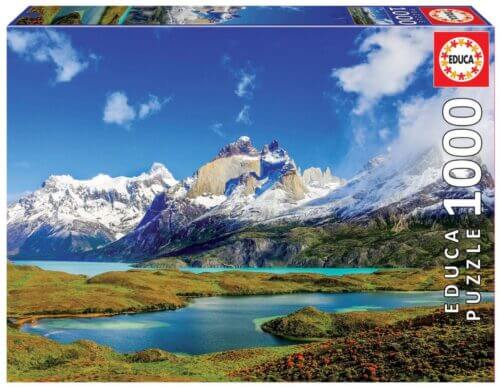 Torres del Paine, Patagonia (1000 bita)