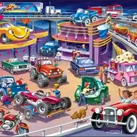 Bustling highway pitstop (58 bita)