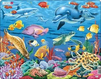 Marine life on a coral reef (35 bita)