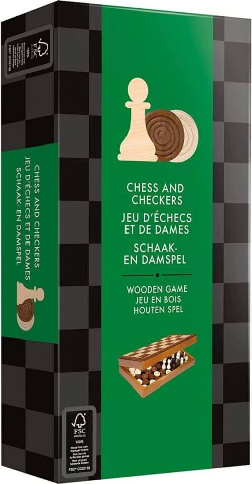 Chess and checkers: Folding version