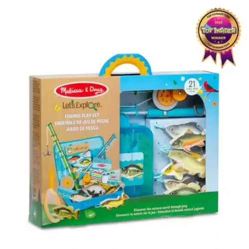Let's explore: Fishing play set