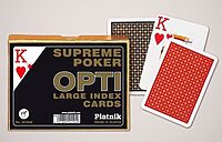 Piatnik: Opti Poker, 2 stokkar