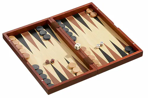 Backgammon: Andros, viðar (Medium)