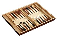 Backgammon: Astypalia, viðar (Medium)