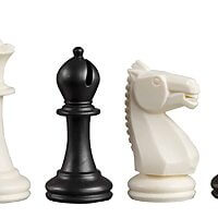 Taflmenn: Nerva, plast (K76 mm)