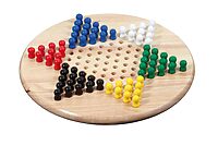 Chinese checkers (hevea viður)