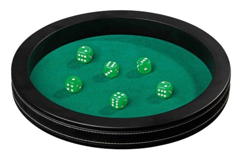 Dice tray: Imitation leather