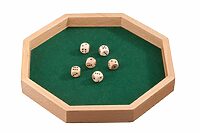 Dice tray: Octagon