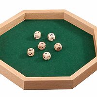 Dice tray: Octagon