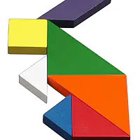 Tangram: Litaður viður - Image 2