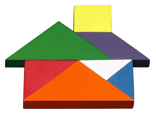 Tangram: Litaður viður - Image 4