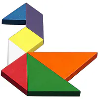 Tangram: Litaður viður - Image 3