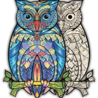Owl: viðarpúsl (199 bitar) - Image 4