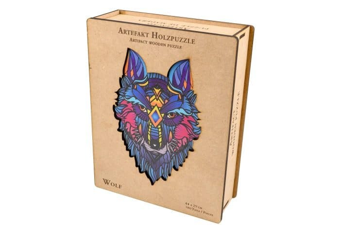 philos wooden puzzle wolf 9080 01