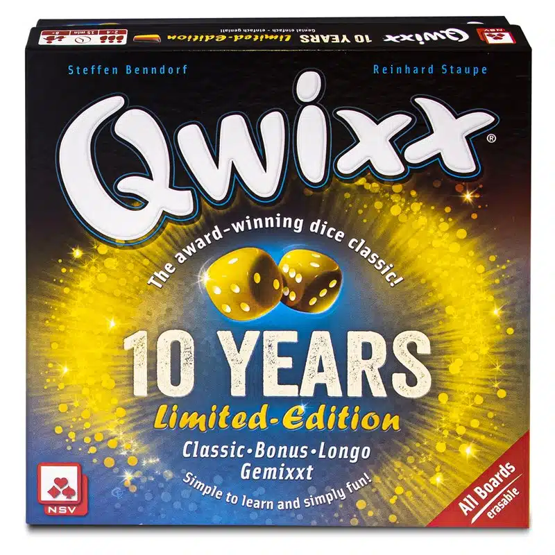 Qwixx: 10 ára útgáfa