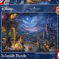 Beauty and The Beast dancing in the moonlight (1000 bita)