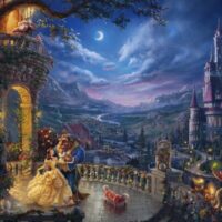 Beauty and The Beast dancing in the moonlight (1000 bita) - Image 2